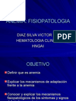 Fisiopatologia Anemia