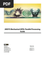 ANSYS Mechanical APDL Parallel Processing Guide