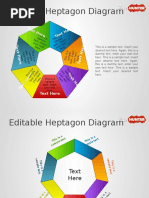 1119 Editable Heptagon Diagram For Powerpoint