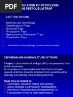 Petroleum Traps