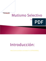 Mutismo Selectivo