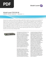 Alcatel Lucent 7210 SAS M