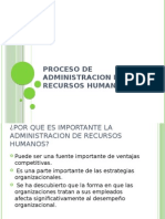 Administracion de Recursos Humanos 