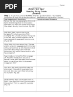 Domain F - Artifact 4 Rikki-Tikki-Tavi Common Core Study Guide