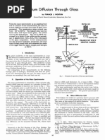 Helium Diffusion Through Glass