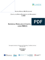 Numerical Modeling of Coastal Erosion Using Mike21 PDF