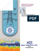 Empowering Tomorow: in Apar Dustries LTD