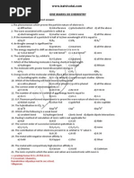 2013 11 Plus Two One Mark Questions Chmistry