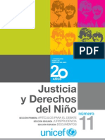 Justicia y Derechos Del Niño Vol 11