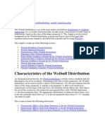 Weibull Distribution