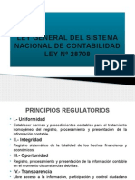 Ley General Del Sistema Nacional de Contabilidad