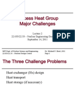 Process Heat Group Major Challenges