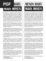 Folder MENOS MARX MAIS MISES PDF