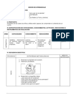 Sesiones 2º Grado