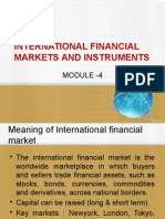 International Financial Markets and Instruments: Module - 4