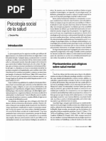 Psicologia Social de La Salud