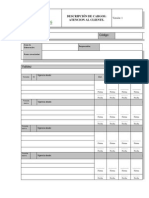 Perfil Del Cargo de Atencion Al Cliente PDF