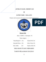 Laporan Hasil Observasi Fix