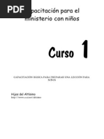 Curso 1 Capacitacion para El Ministerio de Niños