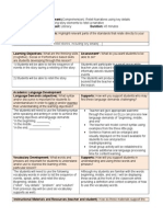 Highlight Relevant Parts of The Standards That Relate Directly To Your Lesson Objectives