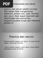 Plasma Dan Serum