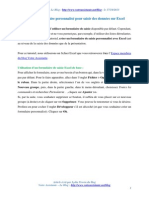 Créer Un Formulaire Personnalisé Pour Saisir Des Données Sur Excel PDF