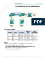 3.2.2.5 Lab - Configuring VLANs and Trunking PDF