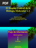 Dogma Central de La Biologia Molecular