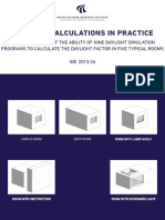 Daylight Calculations in Practice