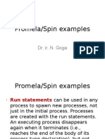 6 Promela Spin Examples