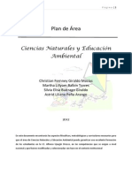 Plan de Área Ciencias Naturales PDF