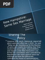 NH Same Sex Marriage