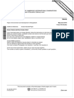 University of Cambridge International Examinations General Certificate of Education Ordinary Level