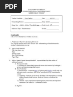 Eeu 205 Lesson Plan (Thunderstorms)