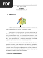 Proyecto Curricular Infantil