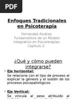 Enfoques Tradicionales en Psicoterapia