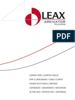 Leax Arkivator Telecom Catalogue 2014