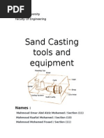 Casting Tools and Equipment