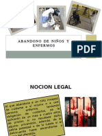 Abandono de Niã Os y Enfermos Presentacion