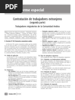 Contratacion de Trabajadores Extranjeros