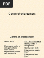 Centre of Enlargement