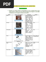 Reconocimiento de Materiales de Laboratorio