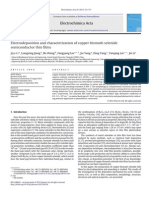 Electrodeposition and Characterization of Copper Bismuth Selenide Semiconductor Thin Films