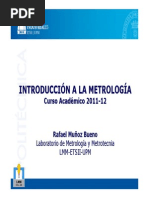 Introduccion A La Metrologia