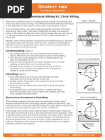 Conventional Milling vs. Climb Milling: Technical Resources