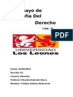 Ensayo de Filosofía Del Derecho