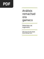 Analisis Remachadora de Banco Gameco