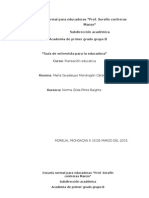 Guia de Observacion Caracteristicas de Los Niños Del Grupo Contestada