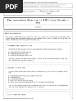 Oxidation of Propenylbenzenes To P2P's Using Peracetic Acid - (WWW - Rhodium