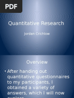 Quantitative Research: Jordan Crichlow